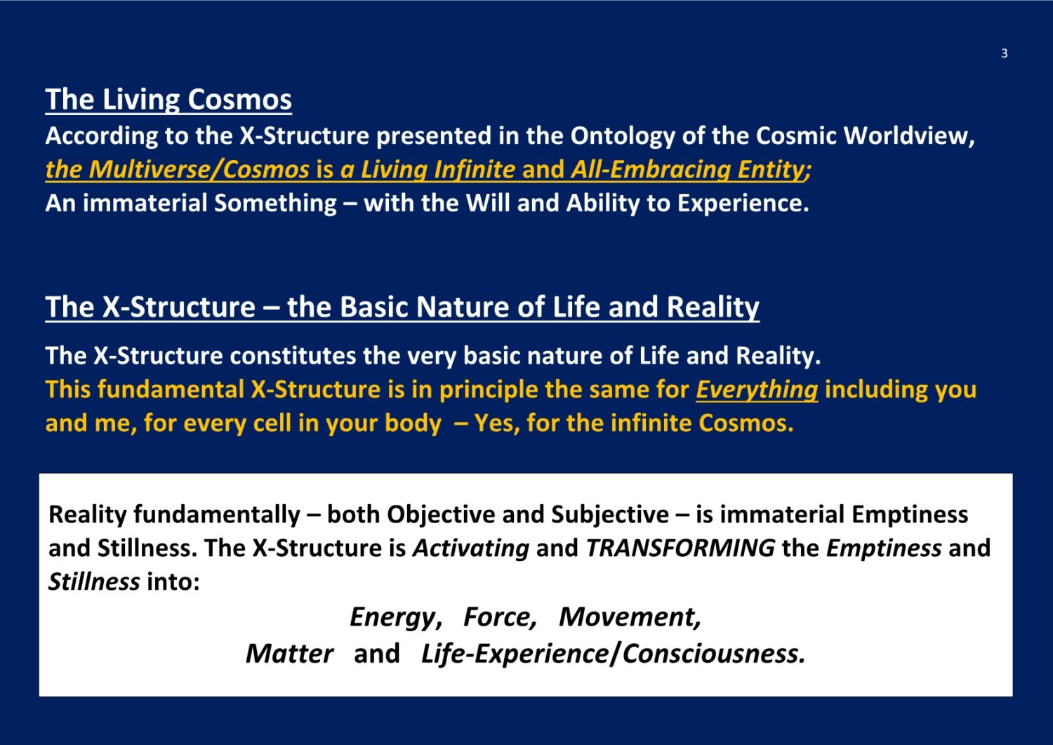 X-Structure Ontology Of Consiousness NCP X-AIONS