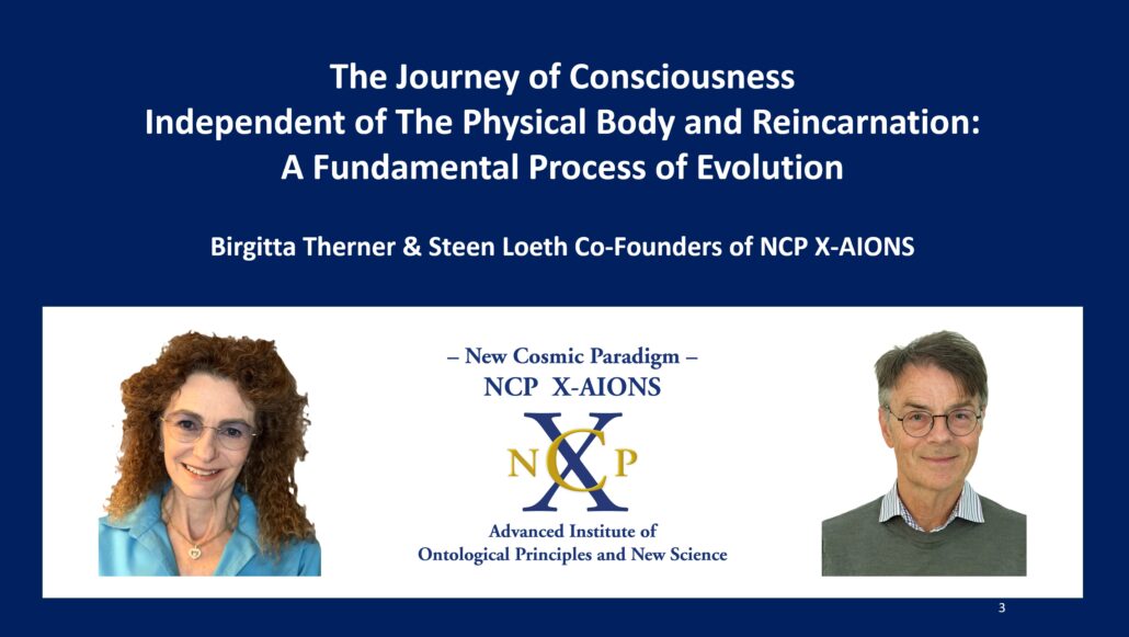 New Cosmic Paradigm NCP X-AIONS Therner& Loeth The Science of Consciousness TSC 2024