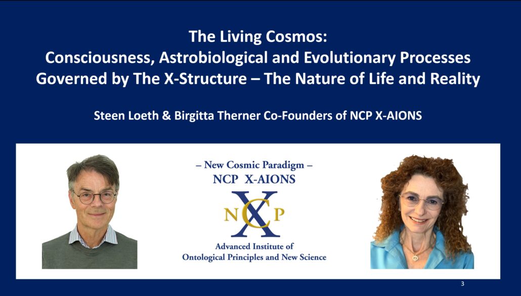 New Cosmic Paradigm NCP X-AIONS Therner& Loeth The Science of Consciousness TSC 2024